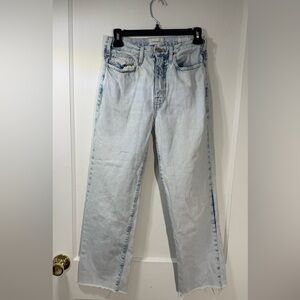Frame Le Jane Crop Light Wash jeans